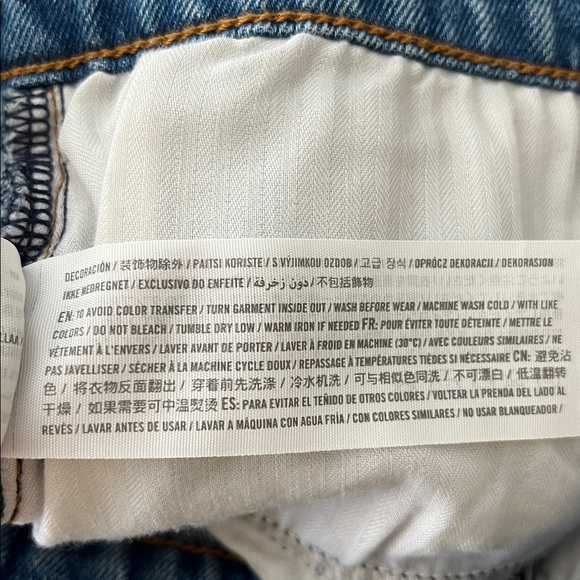 Abercrombie & Fitch Curve Love High Rise Mom Short- 28/6 - Picture 6 of 10